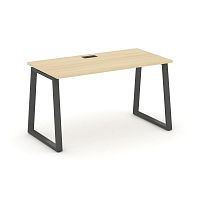 Style Project Стол письменный SN-6T1.SP-014 Акация Лорка/Металл Антрацит/Заглушка Пластик Черный 158