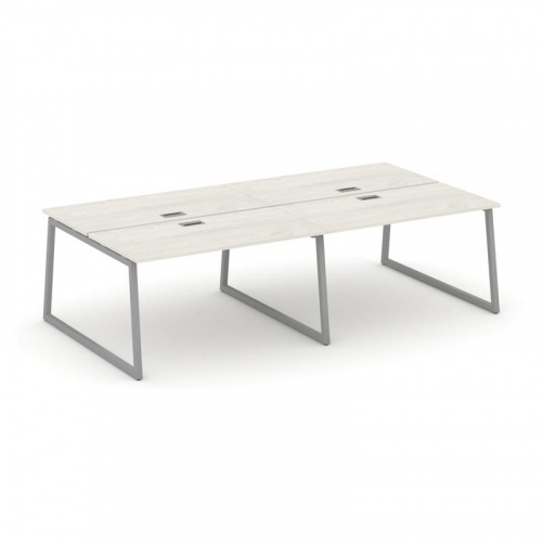 Style Project Рабочая станция 2-х сторон. SN-4T1.DRS-054 Акация Лорка/Металл Антрацит/Заглушка Пласт фото 17