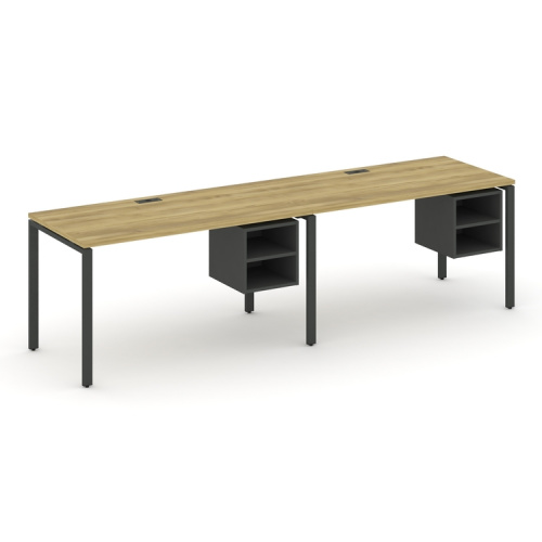 Бенч-система на 2 места с подвесными тумбами Concept CN.ORS-106 фото 3 Бенч-система на 2 места с подвесными тумбами Concept CN.ORS-106 фото 3