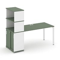 Стол офисный с опорным шкафом-купе Concept CN.SP-244