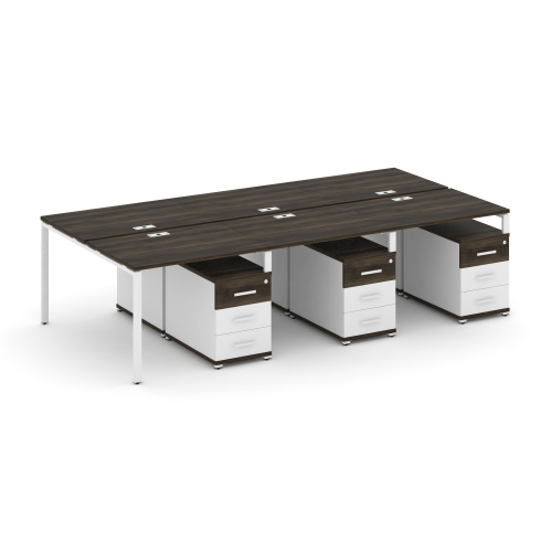 Бенч-система на 6 мест с 3 опорными тумбами Concept CN.DRS-349 фото 10 Бенч-система на 6 мест с 3 опорными тумбами Concept CN.DRS-349 фото 10