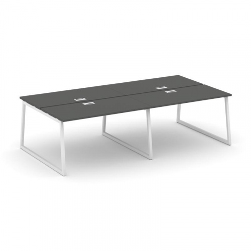 Style Project Рабочая станция 2-х сторон. SN-4T1.DRS-054 Акация Лорка/Металл Антрацит/Заглушка Пласт фото 24