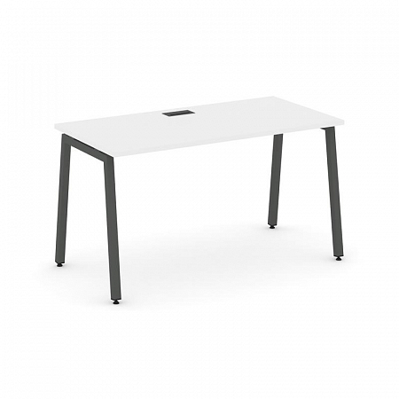 Style Project Стол письменный SN-4A.SP-013 Белый/Металл Антрацит 1380*700*750