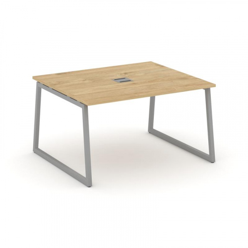 Style Project Стол переговорный SN-4T1.SPRG-032 Акация Лорка/Металл Антрацит/Заглушка Металл Антраци