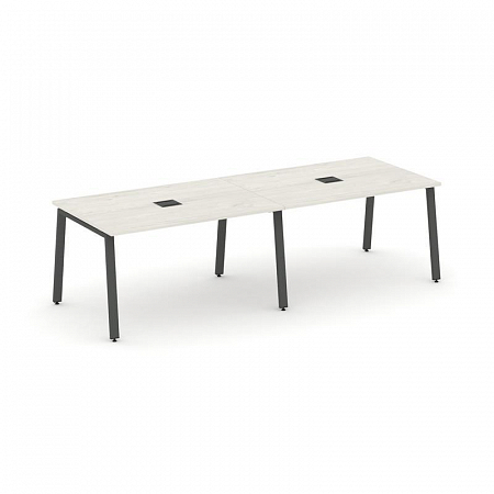 Style Project Стол переговорный SN-6A.SPRG-013 Дуб Наварра/Металл Антрацит 2760*980*750