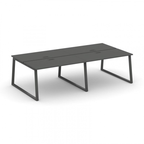 Style Project Рабочая станция 2-х сторон. SN-6T1.DRS-034 Акация Лорка/Металл Антрацит/Заглушка Пласт фото 27