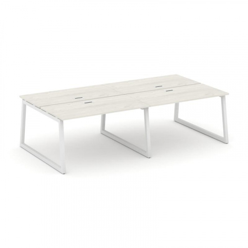 Style Project Рабочая станция 2-х сторон. SN-5T1.DRS-044 Акация Лорка/Металл Антрацит/Заглушка Пласт фото 12