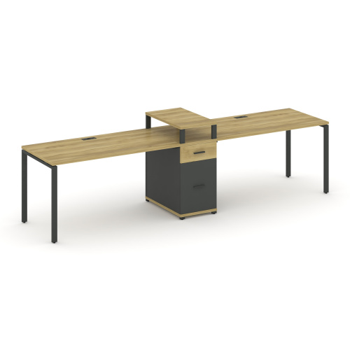 Бенч-система на 2 места с 1 опорной тумбой Concept CN.ORS-422 фото 4 Бенч-система на 2 места с 1 опорной тумбой Concept CN.ORS-422 фото 4