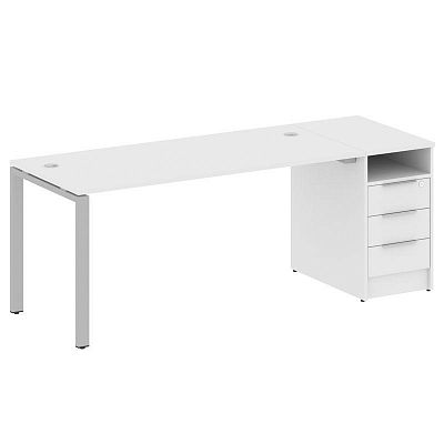 Бенч-система с тумбой на П-обр. м/к Metal System БП.РС-СТП-1.4