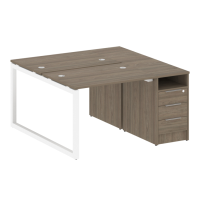 Бенч-система с тумбой на О-обр. м/к Metal System Quattro 50БО.РС-СТП-2.1