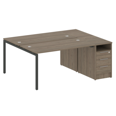 Бенч-система с тумбой на П-обр. м/к Metal System Quattro 40БП.РС-СТП-2.3